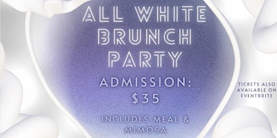 Primaire afbeelding van ALL WHITE BRUNCH PARTY