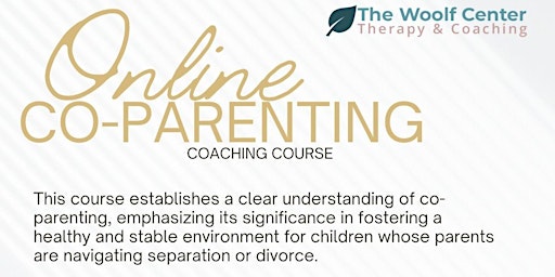 Imagem principal do evento Self-Paced Co-Parenting Coaching Course