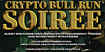 Imagem principal de Crypto Bull Run Soiree (Networking, Free Entry, Bitcoin Halving)