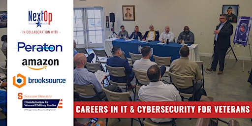 Primaire afbeelding van Careers in IT and Cybersecurity for Veterans