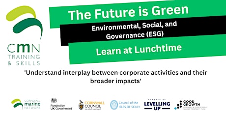 Learn at Lunchtime: Environmental, Social, and Governance (ESG)