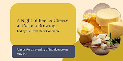 Imagen principal de Beer & Cheese Pairing at Portico Brewing Company