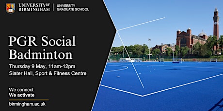 PGR Social Badminton (In-Person)