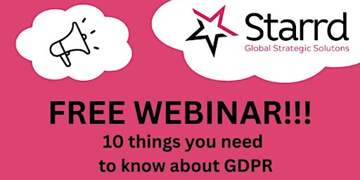 Primaire afbeelding van 10 Things you need to know about GDPR