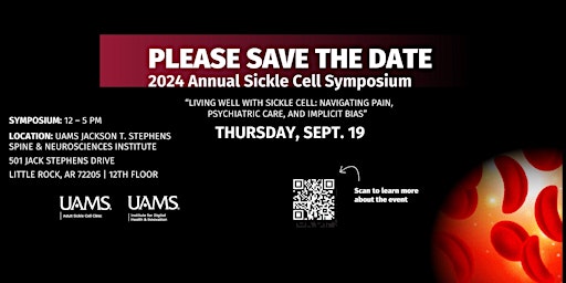 Imagem principal do evento 2024 Annual Sickle Cell Symposium