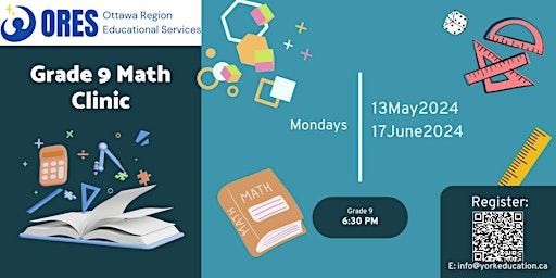 Grade 9 Math Clinic primary image