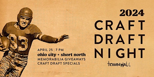 Immagine principale di Craft Draft Night - TownHall Short North 