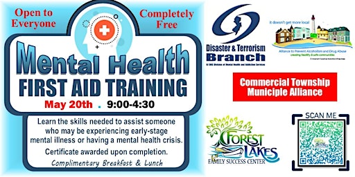 Imagem principal do evento Mental Health First Aid Training