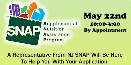 Imagem principal do evento SNAP Enrollment  Appointments
