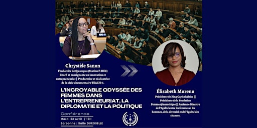 Imagem principal do evento L'INCROYABLE ODYSSÉE DES FEMMES DANS L'ENTREPRENEURIAT