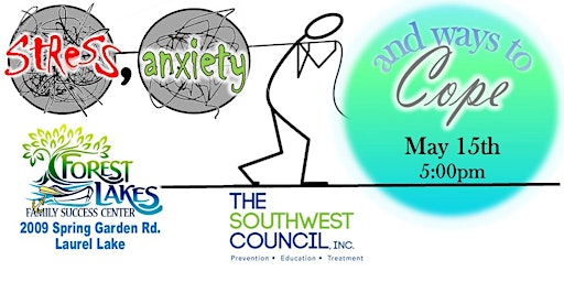 Image principale de Coping with Stress and Anxiety Workshop - Presented by Southwest Council