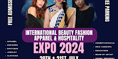 Primaire afbeelding van International Beauty Fashion Apparel & Hospitality EXPO 2024