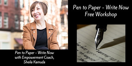 PEN TO PAPER - WRITE NOW