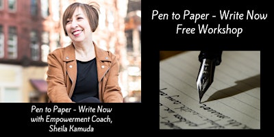 PEN TO PAPER - WRITE NOW primary image