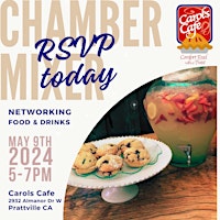 Imagem principal do evento Chamber Mixer - Carols Cafe