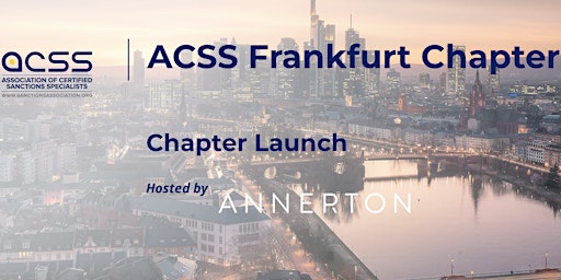 Imagem principal do evento ACSS Frankfurt Chapter Launch