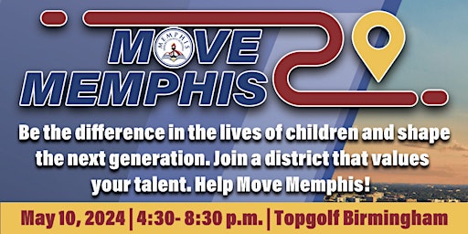 DRAFT: Join the Move Memphis Movement at Top Golf primary image