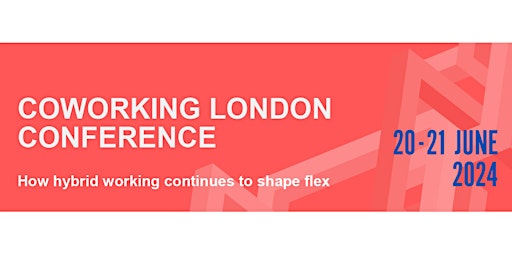 Coworking London Conference 2024  primärbild