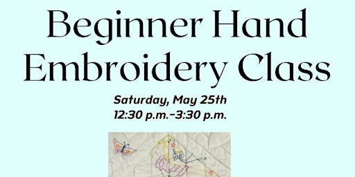 Imagem principal de Beginner Hand Embroidery