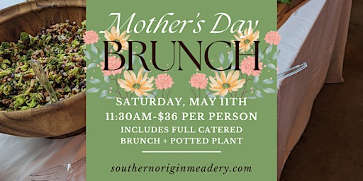 Primaire afbeelding van MOTHER'S DAY BRUNCH