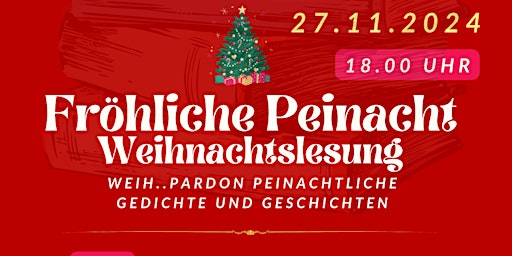 Image principale de Fröhliche Peinacht - Weihnachtslesung