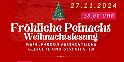 Fröhliche Peinacht - Weihnachtslesung primary image