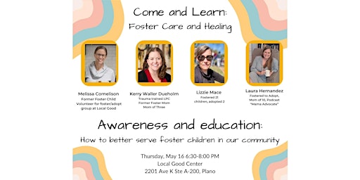 Primaire afbeelding van Awareness and Education for Volunteers Working with Foster Children