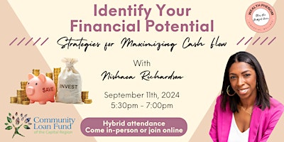 Primaire afbeelding van Identify Your Financial Potential: Strategies for Maximizing Cash Flow