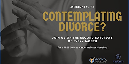 Second Saturday Divorce Virtual Webinar primary image