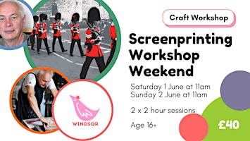 Imagem principal do evento Screenprinting Workshop Weekend with Denby in Windsor