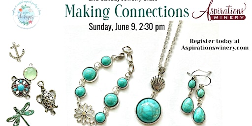 Primaire afbeelding van Make Your Own Jewelry Class At The Winery