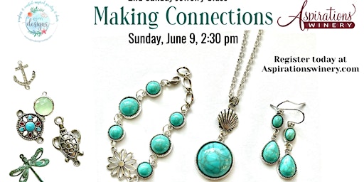 Imagem principal do evento Make Your Own Jewelry Class At The Winery