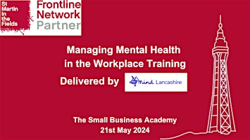 Imagem principal do evento Managing Mental Health in the Workplace Training