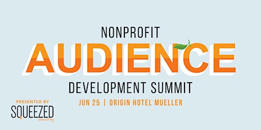Hauptbild für Nonprofit Audience Development Summit