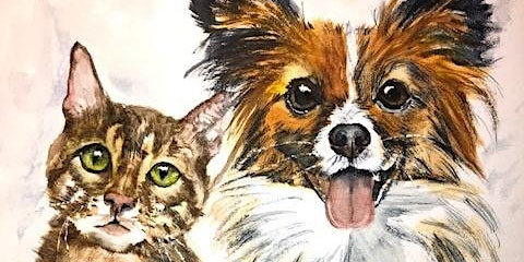 Image principale de Pets in Watercolor Workshop