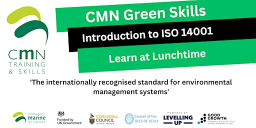 Imagem principal de Learn at Lunchtime: Introduction to ISO 14001