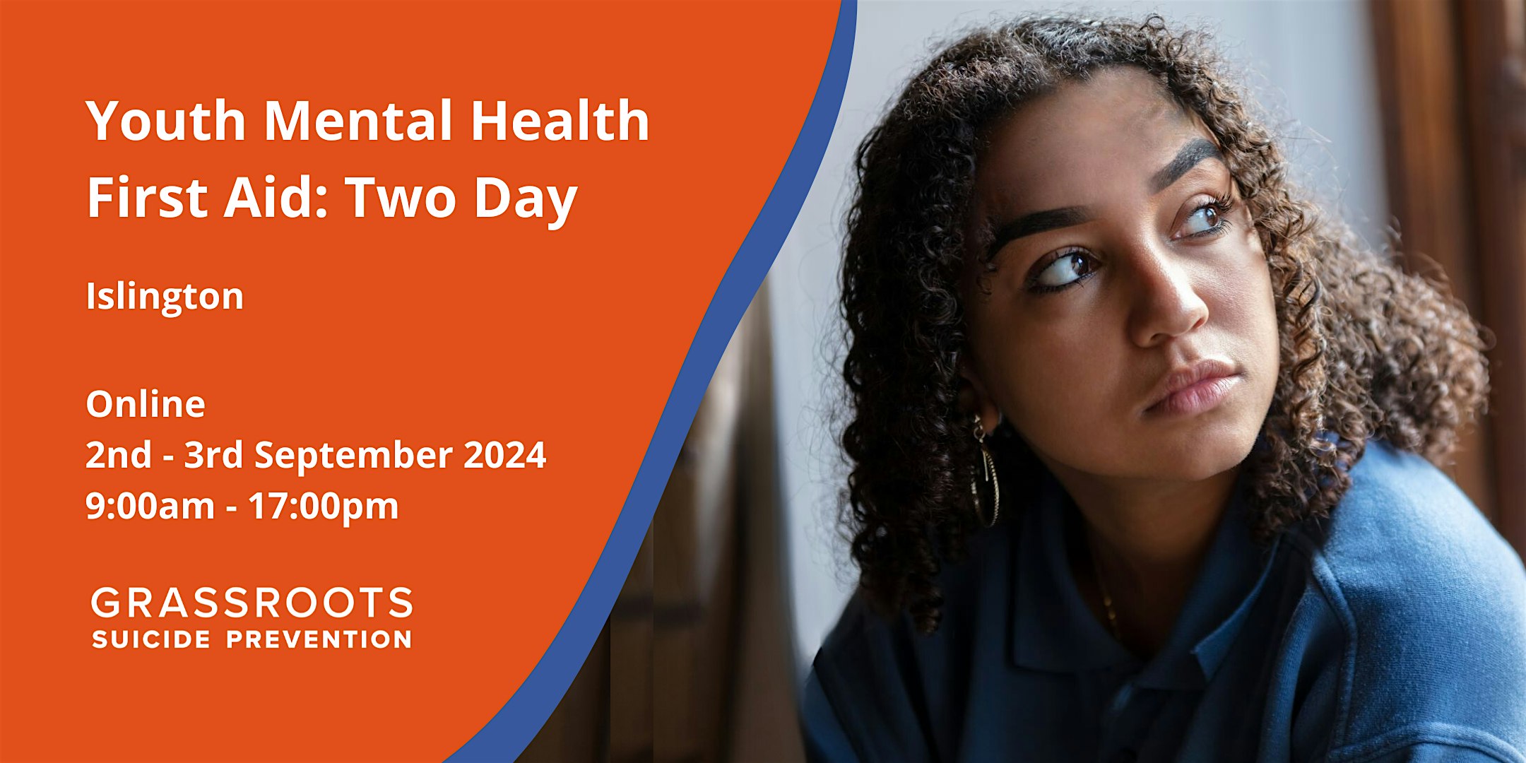Islington – Mental Health First Aid Youth: Two Day Online