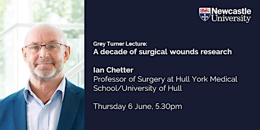 A decade of surgical wounds research by Professor Ian Chetter  primärbild