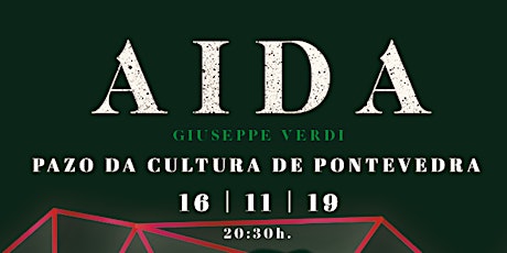 Imagen principal de AIDA, G.Verdi en Pontevedra