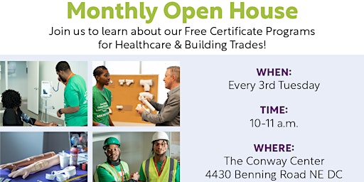 SOME Center for Employment Training (CET) Monthly Open House primary image
