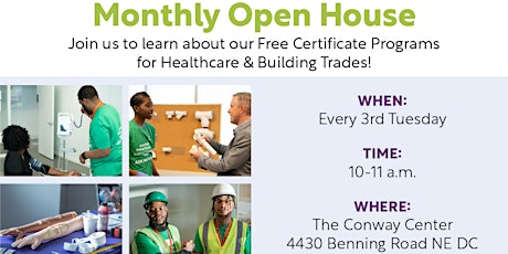 SOME Center for Employment Training (CET) Monthly Open House