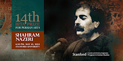 14th Bita Prize for Persian Arts:  Shahram Nazeri primary image