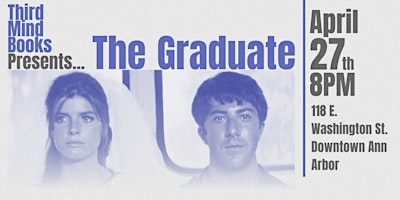 Imagem principal do evento Classic Movie Night @ TMB: The Graduate (1967)