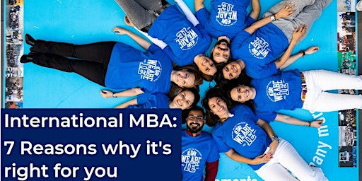 Imagen principal de International MBA: 7 Reasons why it's right for you