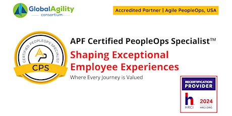 APF Certified PeopleOps Specialist™ (APF CPS™) | Apr 22-23, 2024