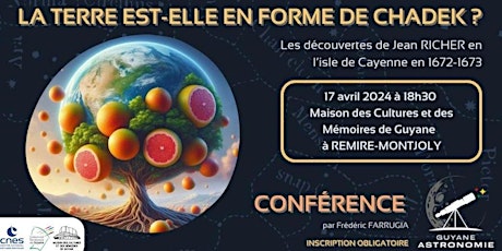 Conférence / La terre est elle en forme de chadek