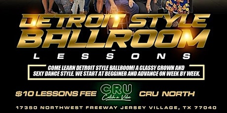 Detroit Style Ballroom Lessons Cru Lounge North