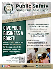 Broward Sheriff's Office Small Business Expo