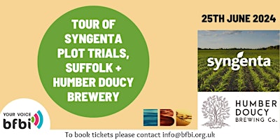 Imagem principal do evento Tour of Syngenta Plot Trials + Humber Doucy Brewery