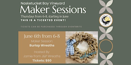 Maker Session - Burlap Wreath